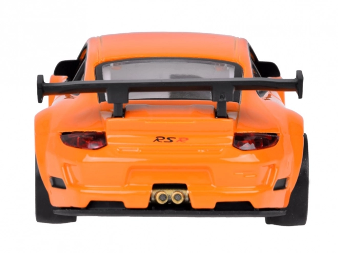 Metalen model Porsche 911 GT3 RSR 1:32 met licht en geluid
