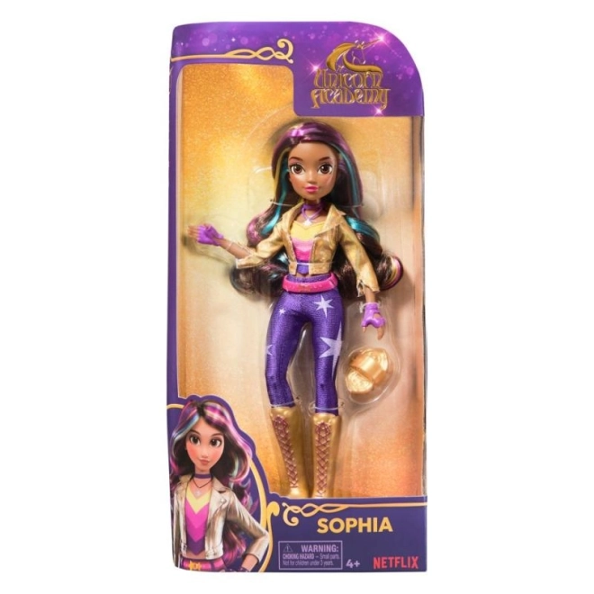 Eenhoorn academie pop 24 cm sophia