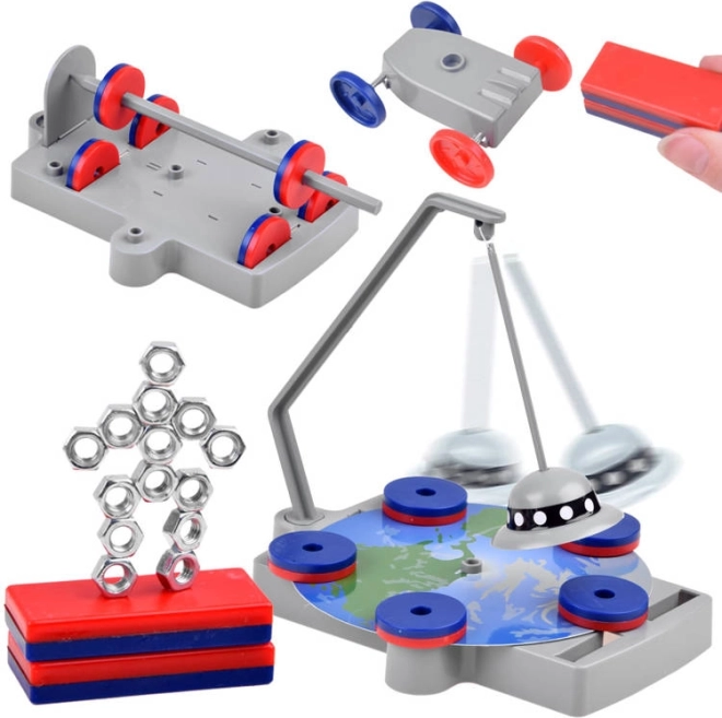 educatieve magnetische bouwset 12-in-1 – wetenschappelijke set voor kinderen