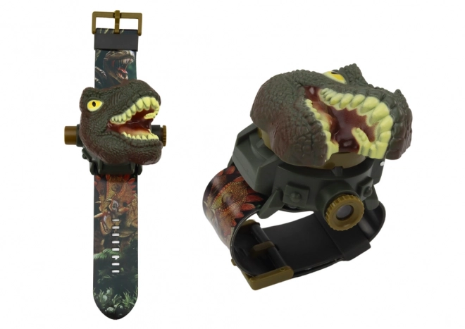 Horloge Projector 3D Dinosaurus Tyrannosaurus Rex 22cm x 6,5cm x 4,5cm