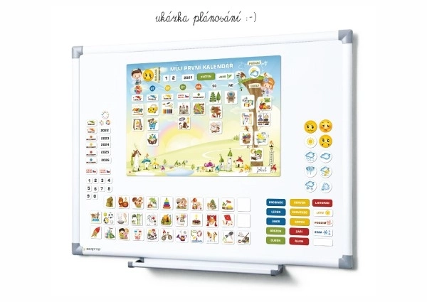 Magnetische kalender - Kleuterschool 114 magneten