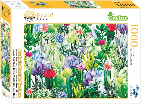 Puzzle Brain Tree Cactussen 1000 stukjes