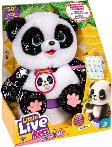 interactieve pluchen panda Little Live Pets Mijn Panda ChuChu