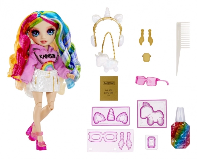 Rainbow High creatieve kristallen pop - Amaya Raine