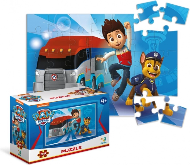 DODO Puzzel Paw Patrol: Ryder en Chase 35 stukjes