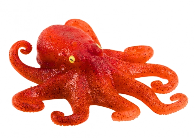 Sea World Oranje octopus rubberen figuur