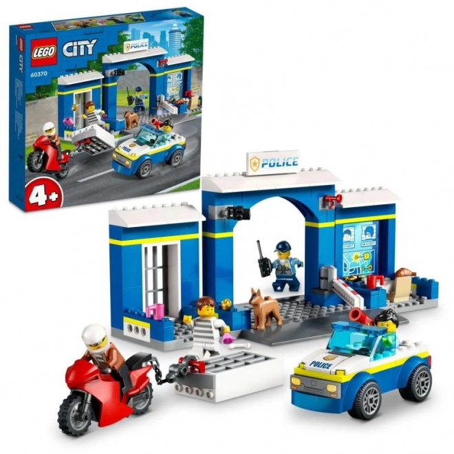 LEGO® City 60370 Achtervolging op het politiebureau