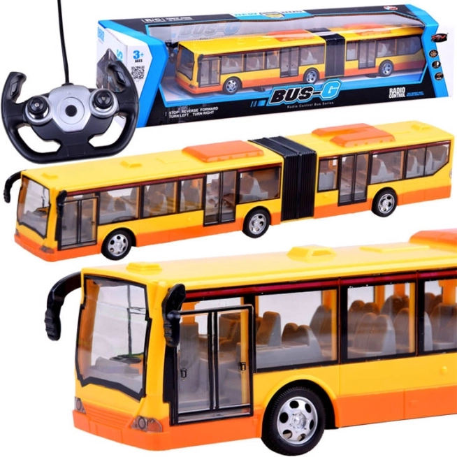 RC gelede bus met afstandsbediening voor kinderen – geel