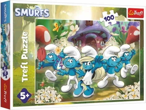 Puzzel Maak kennis met de Smurfen 100 stukjes