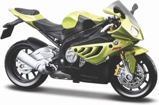 Modelmotorfiets BMW S 1000RR met voet 1/18