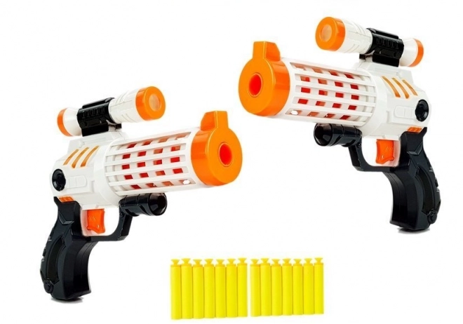 Pistolen + Schuimrubberen kogels
