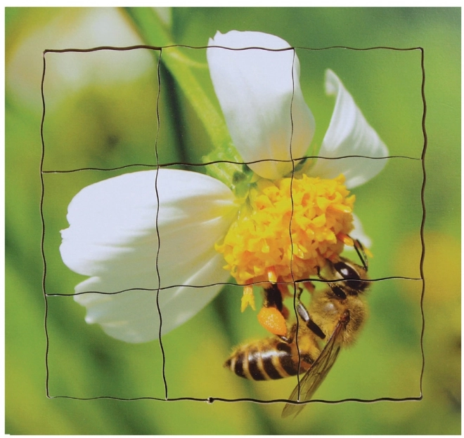 Just Jigsaws 600 Bij – houten gelaagde puzzel
