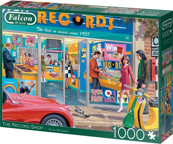 Puzzel Muziekwinkel 1000 stukjes