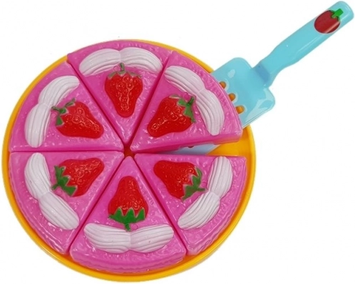 Taart van 6 stukken om te serveren