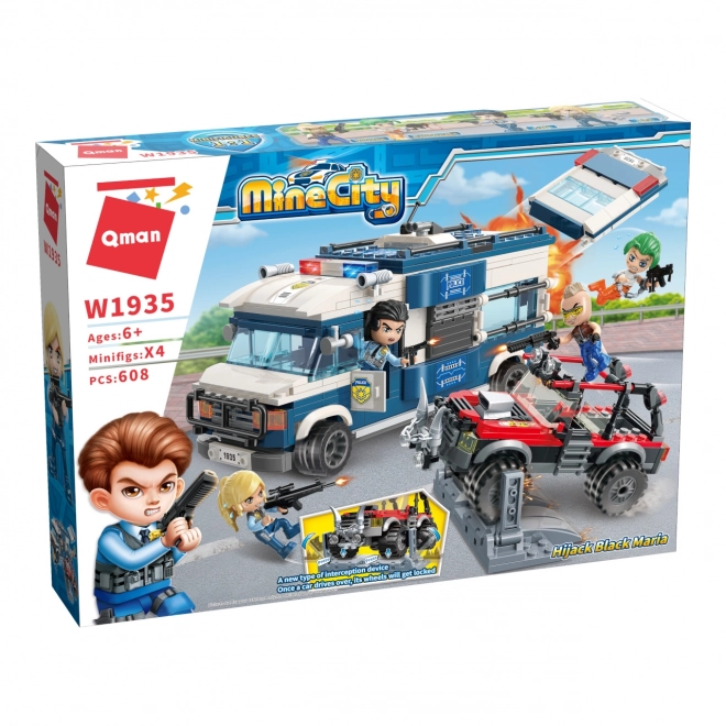 Qman MineCity W1935 Ontvoering Black Maria gepakt