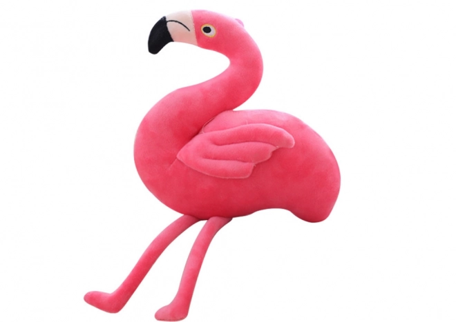 Pluchen mascotte Roze Flamingo 25 cm