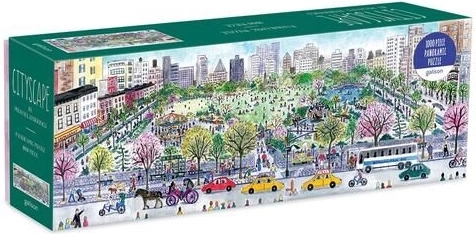 Panoramische puzzel Stad 1000 stukjes