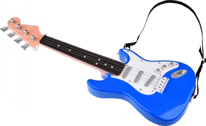 Elektrische gitaar voor kinderen - rockgeluid – Blauw