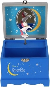 Muziekmechanisme met ronddraaiend figuurtje