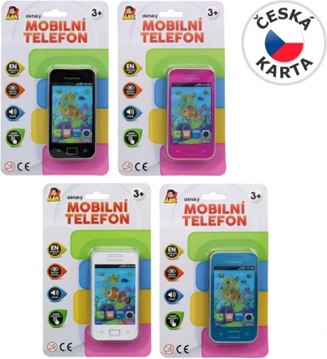 Kinder mobieltje op batterijen 11 cm