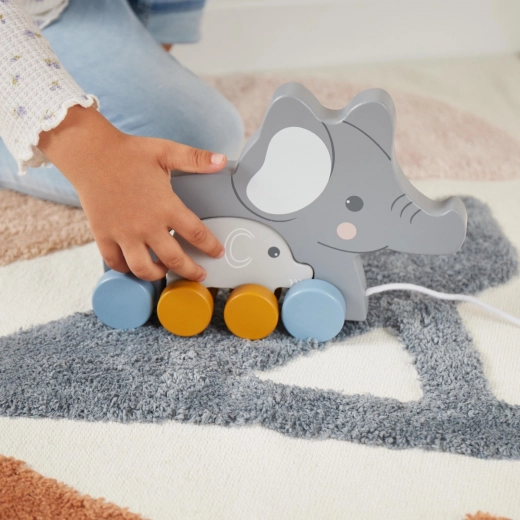 Uitneembare kleine olifant voor extra speelplezier