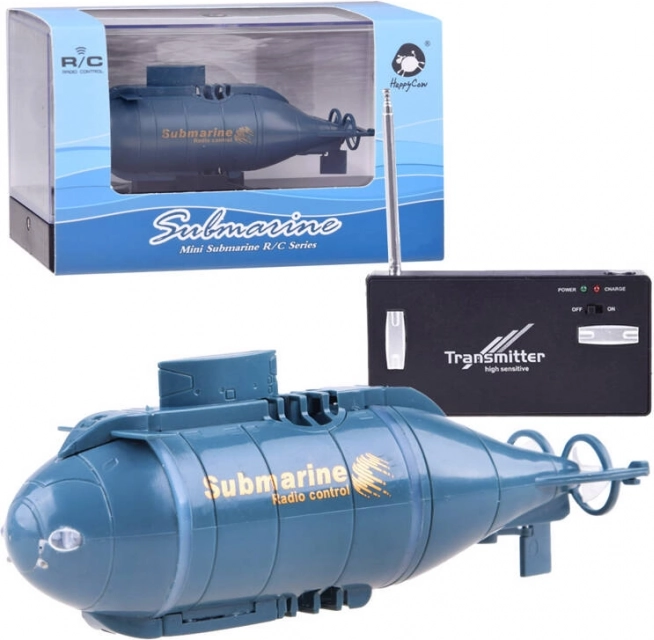 RC onderzeeër met afstandsbediening 49 MHz – Blauw