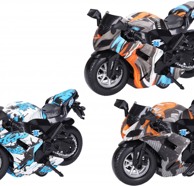 Motorfiets 16 cm