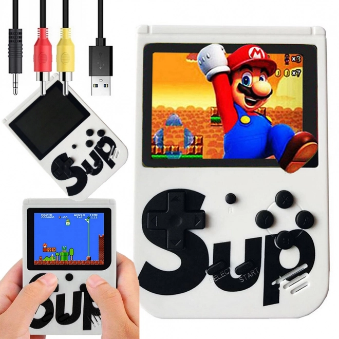 Mini draagbare retro console met 400 spellen