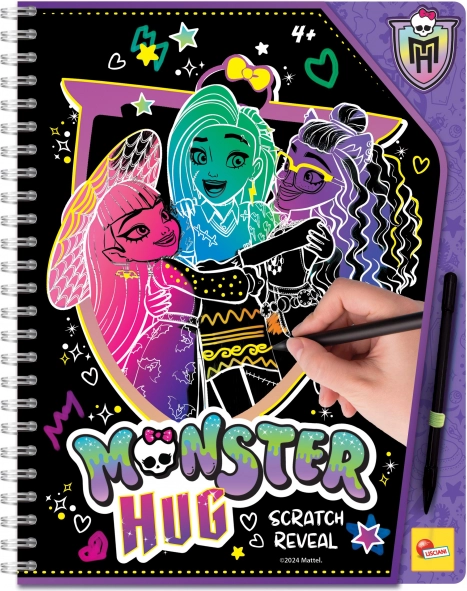 Krasblok om te krassen Monster High