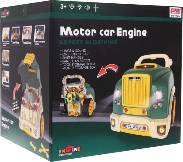Interactieve werkplaatsset voor de kleine monteur – Groen
