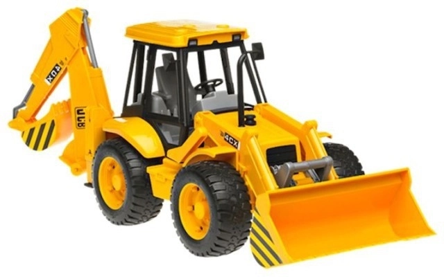 Bruder Tractor JCB voorlader met graafmachine