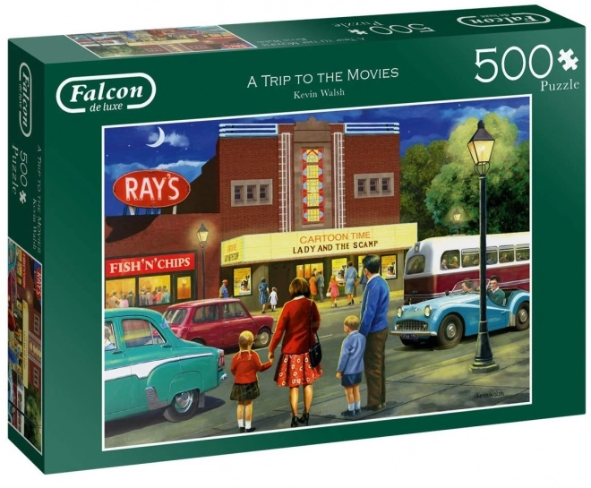 Puzzel Bioscoopbezoek 500 stukken