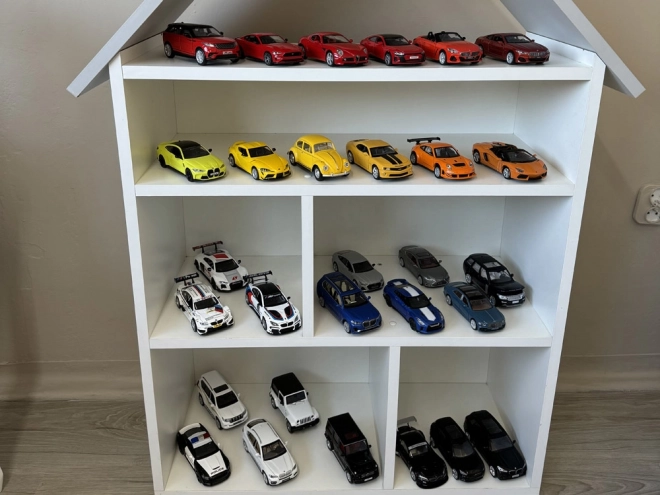 Metalen model Porsche 911 GT3 RSR 1:32 met licht en geluid