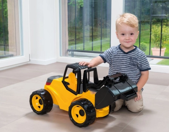 Grote Geel-Zwarte Lader Giga Trucks
