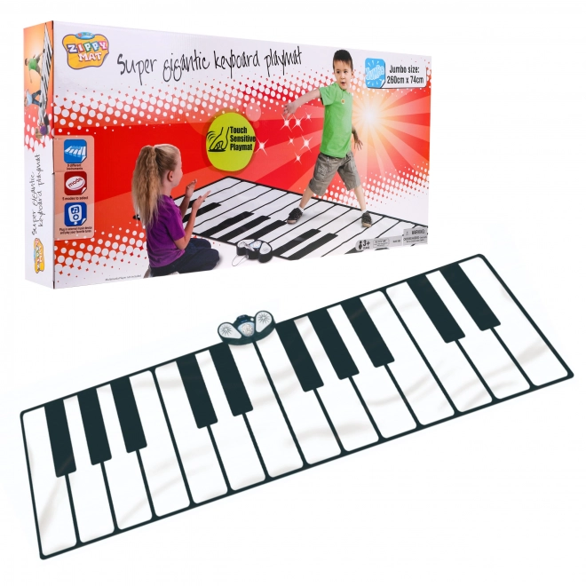 Grote muziekmat Super Keyboard
