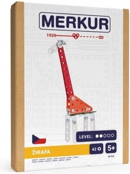Merkur bouwset Giraffe Mini 42 stuks