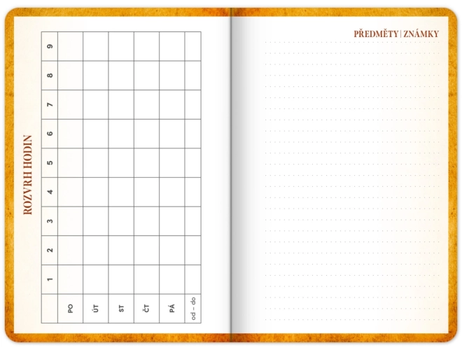 Studentenagenda Harry Potter – Zweinstein