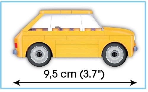 Bouwpakket 71 elementen Polski Fiat 126P
