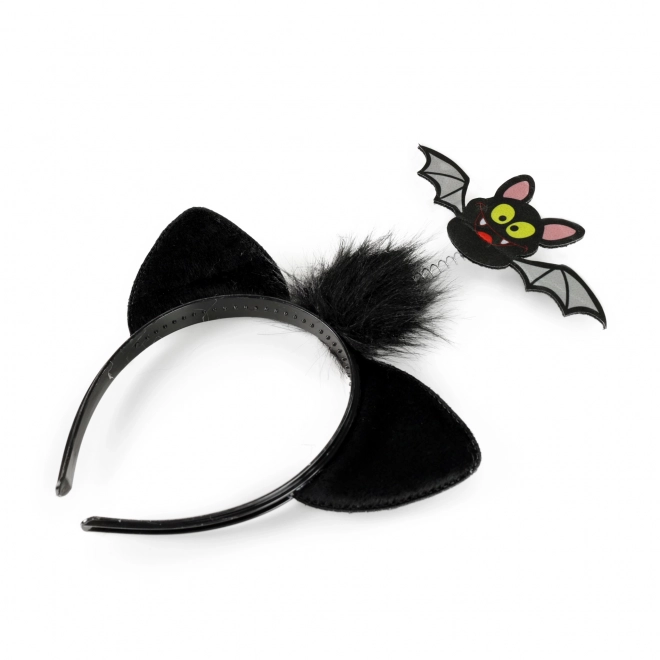 Kinder vleermuis diadeem met oren