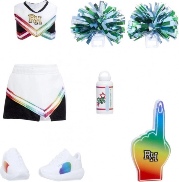Complete cheer-outfit klaar voor de show