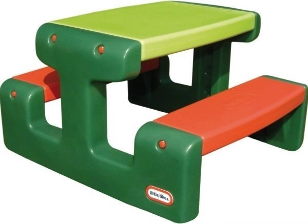 Kleine picknicktafel groen