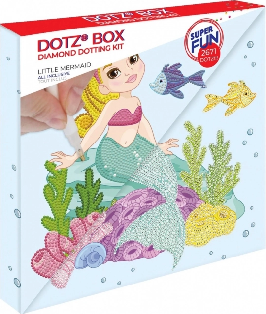Zestaw Diamond Dotz Kleine zeemeermin