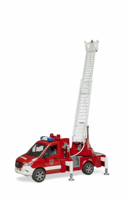 Brandweerwagen Mercedes-Benz Sprinter met ladder voor kinderen