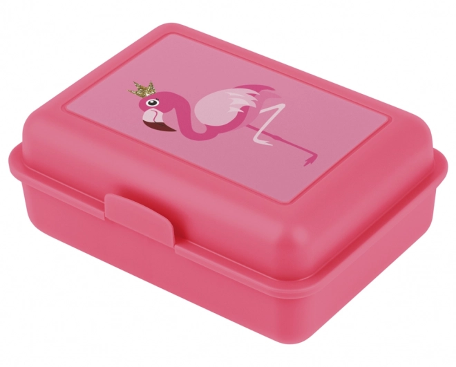 BAAGL 5 SET Zippy Flamingo: schooltas, etui, zak, map, doos