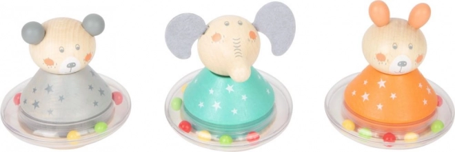 Draaiend pastel dierfiguurtje Small Foot