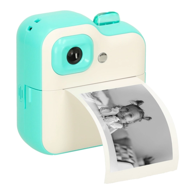 Kinderen instant camera met thermoprint 24MP met 1GB geheugen – groen
