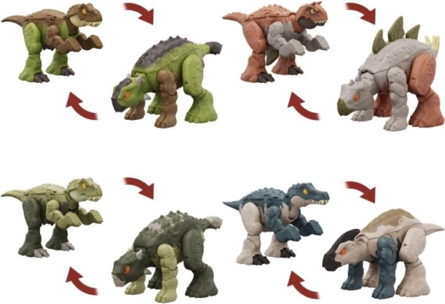 Jurassic World Transformerende dinosaurus 2-in-1