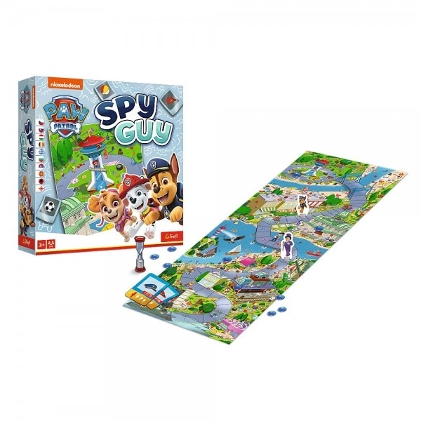 Spy Guy Lookout! Tlapková patrouille/Paw Patrol gezelschapsspel in doos 26x26x6 cm