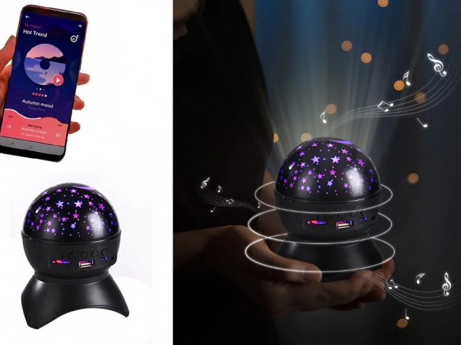 Sterrennacht Projector met LED en Bluetooth Speaker