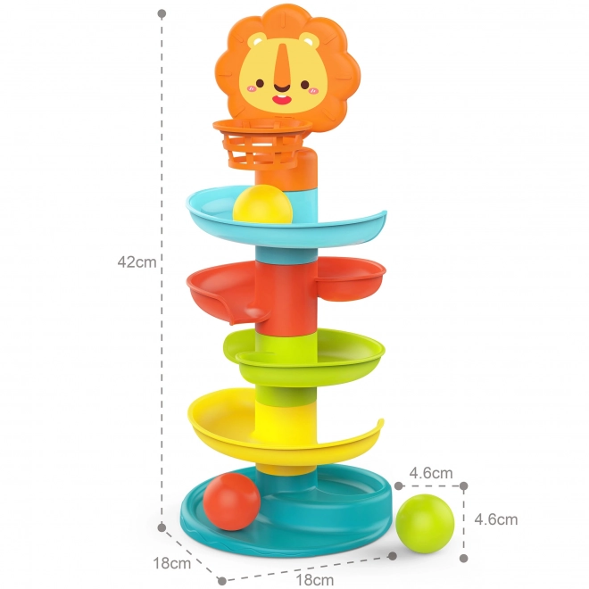 Leuke knikkerbaan voor kinderen WOOPIE
